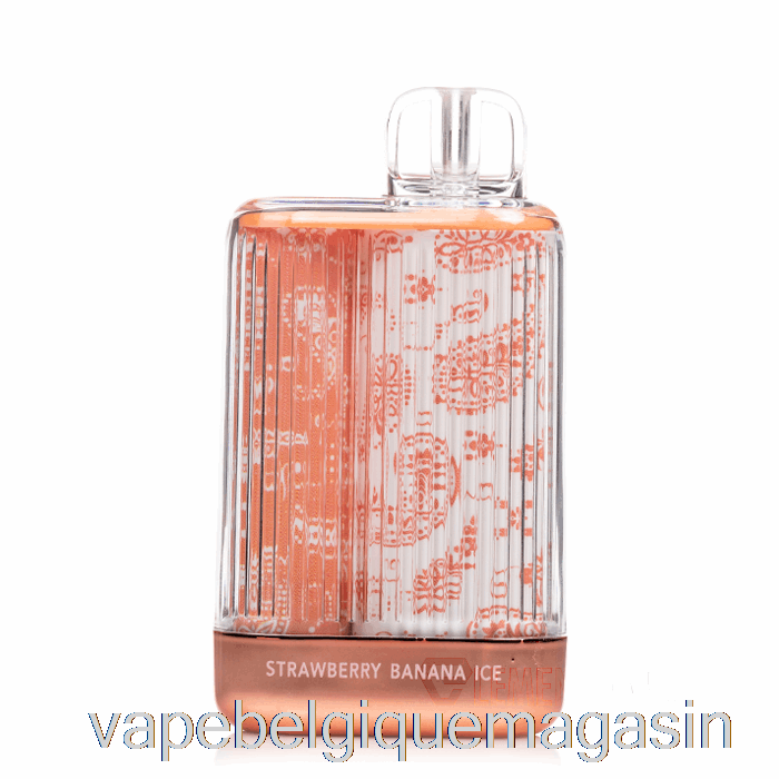 Vape Shop Bruxelles Brouillard X Clarté 7000 Jetable Fraise Banane Glace